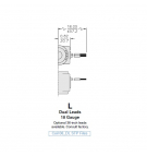 Coil 24VDC 14.7W h = 37.2mm